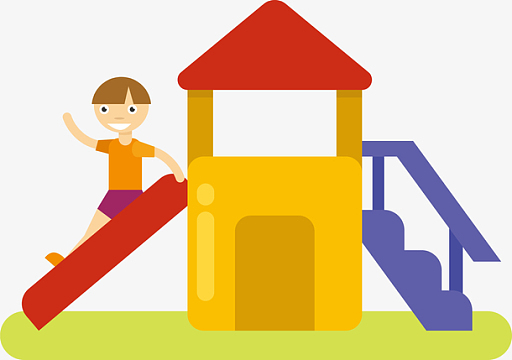 滑滑梯图片_滑滑梯素材_觅元素