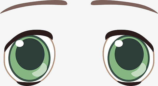 绿色瞳孔