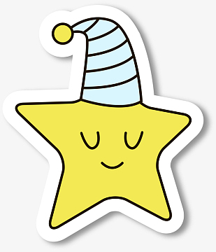 可爱卡通星星边框矢量免抠图(2000x2000)png手绘星星边框(1254x1121)