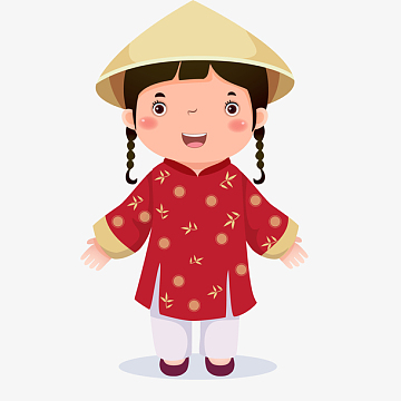 戴草帽的小女孩设计