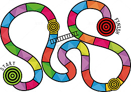 彩虹色弯道大富翁