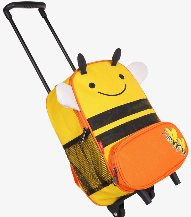卡通动物造型儿童拉杆书包