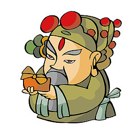 古代京剧商人