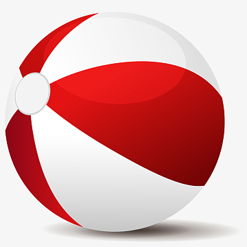 沙滩排球矢量插画