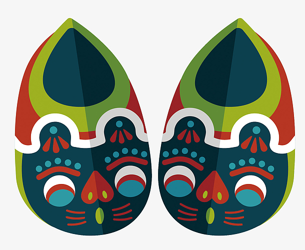 关键词 : 儿童,中国风,矢量虎头鞋,卡通,手绘,虎头鞋免扣png图,虎头鞋