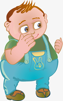 卡通胖小孩素材_卡通胖小孩png图片下载_觅元素
