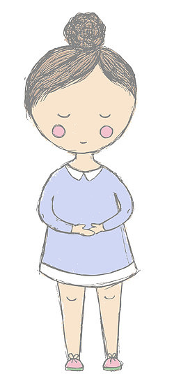 丸子头小女孩