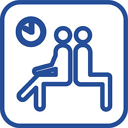 休息区火车站的图标