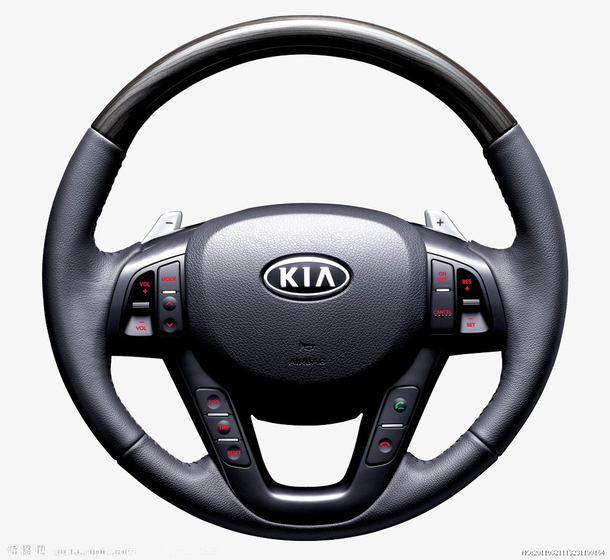 kia汽车方向盘素材免费下载_觅元素