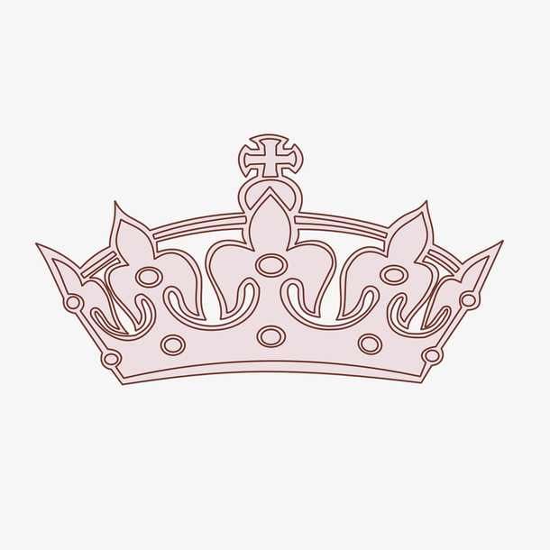 卡通可爱王冠图标