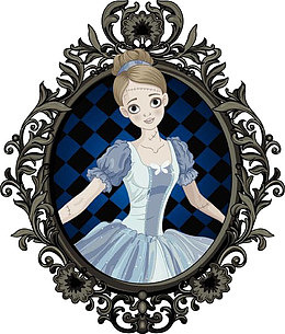 魔镜里的女子