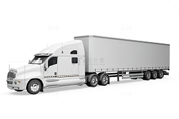 长车大型卡车样机PSD分层素材