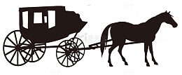 欧洲贵族复古马车