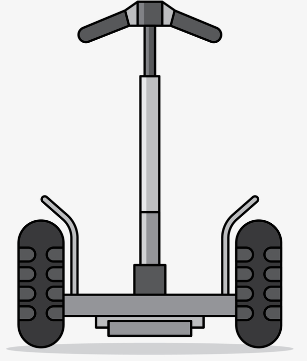 可折叠矢量充电平衡车