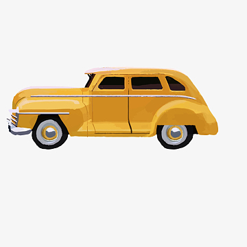 汽车设计aipng卡通手绘老爷车素材图png老爷车卡通手绘图png矢量老