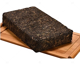 特级黑茶茶砖摄影免抠png
