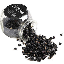 新疆特产瓶装黑枸杞茶