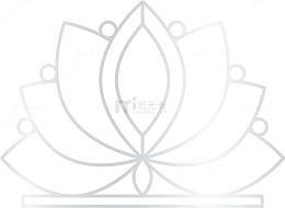 银色线条矢量皇冠