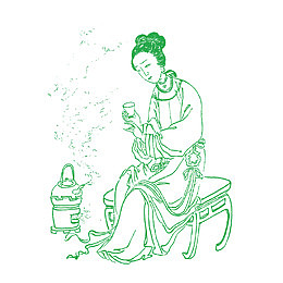 烧茶的女子