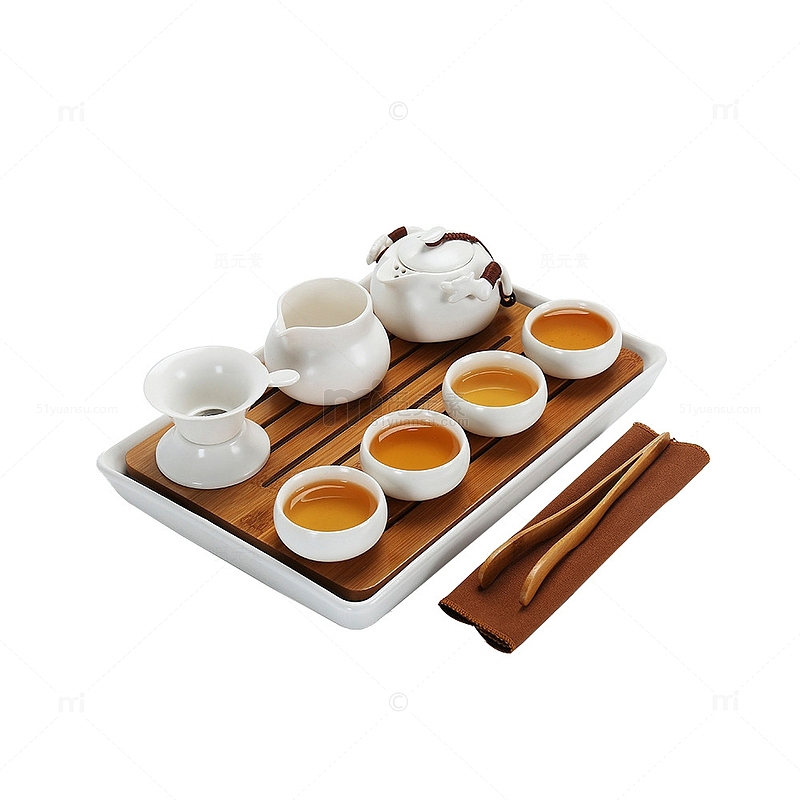 陶瓷茶具免扣素材