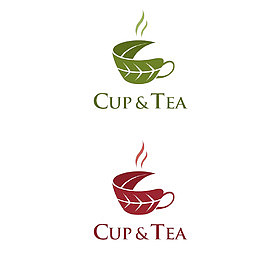 茶叶茶杯卡通