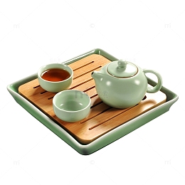 陶瓷茶具免扣素材