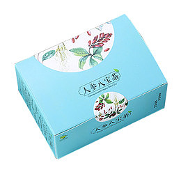 人参茶纸质包装设计