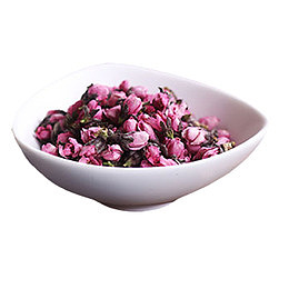 产品实物粉色饱满桃花茶