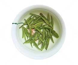 杯底的茶底毛尖