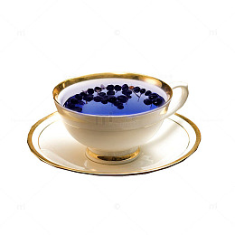一杯养生黑枸杞茶