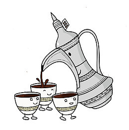 矢量倒茶