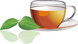 茶叶简笔画矢量茶叶