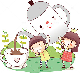 茶壶png元素