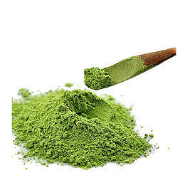 绿茶粉实物PNG
