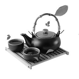 复古装饰茶壶