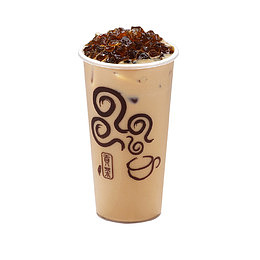 欧式风情黑糖奶茶