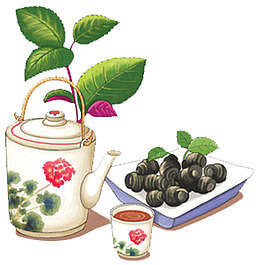 卡通茶壶