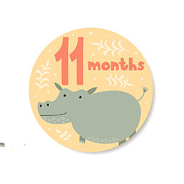 河马数字11免抠素材