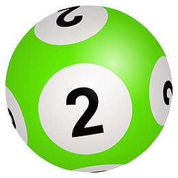 双色球数字矢量图