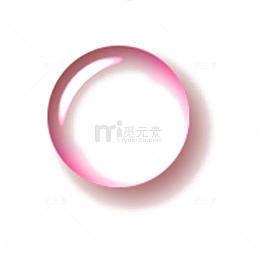 淡粉色气泡