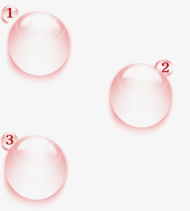 粉色气泡