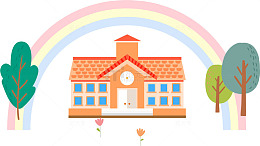彩虹英语学校建筑