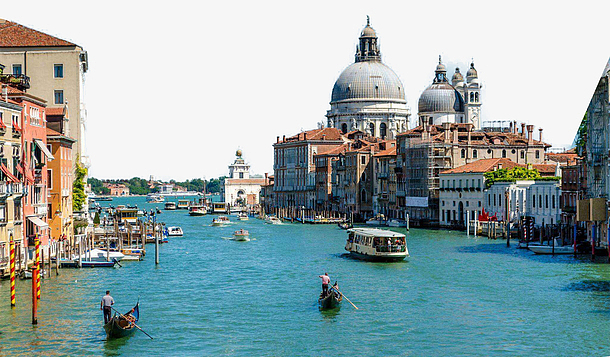 威尼斯的黄金大运河