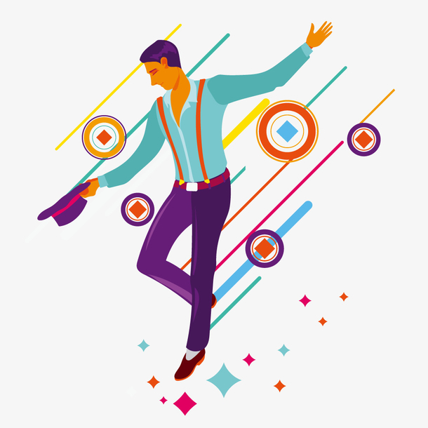 青春男孩,跳舞大赛,舞蹈比赛,舞蹈达人,舞蹈少年,音乐,运动,手绘,卡通