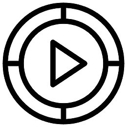 线图标标志媒体音乐球员声音Wi