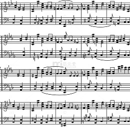 矢量音乐曲谱