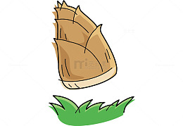美味竹笋食物素材
