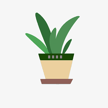 植物盆栽aipng矢量盆栽aipng小清新盆栽png手绘高清精美吊兰矢量插画
