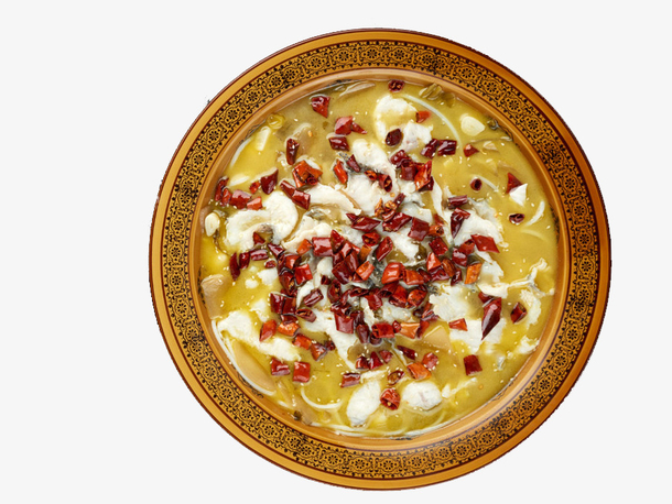 酸菜麻辣鱼png素材免费下载_觅元素