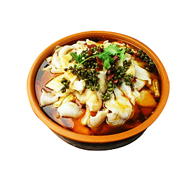 美食白色藤椒烤鱼